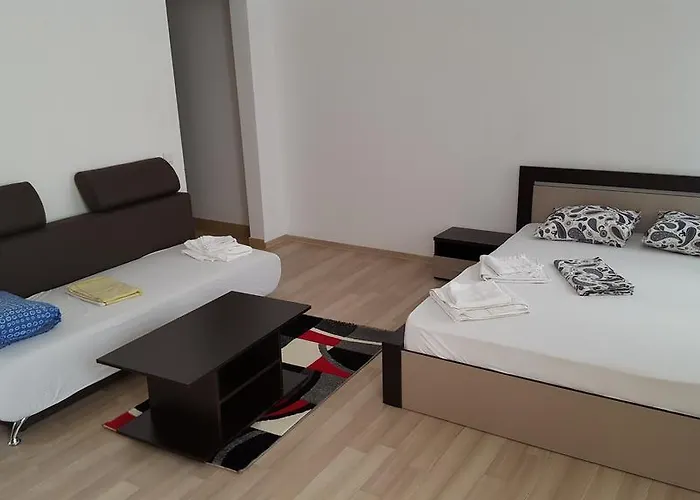 Garsoniere Dinu Bükreş